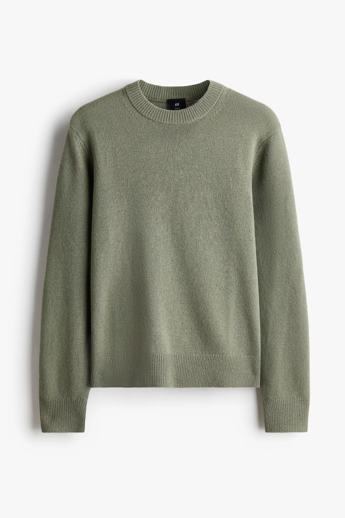 Regular-Fit Wool Sweater by H&M