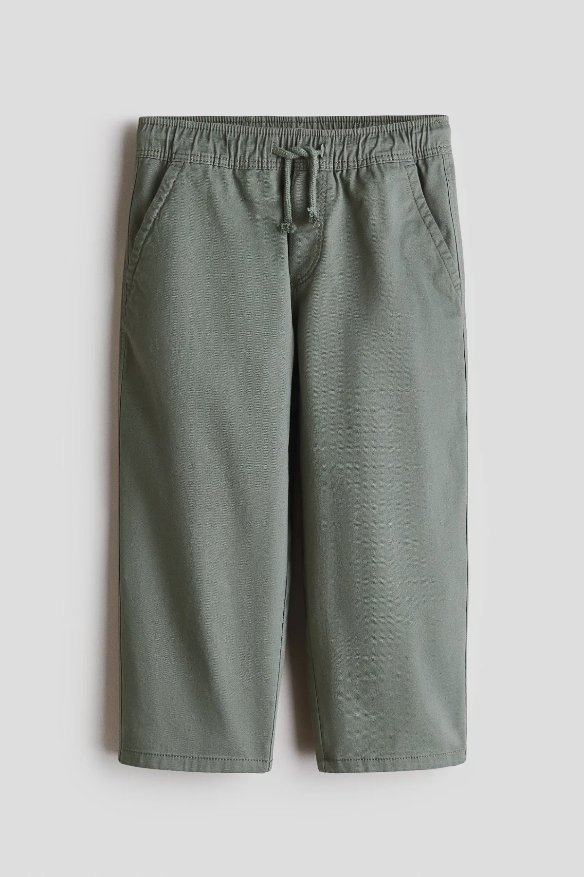 Cotton Twill Joggers by H&M