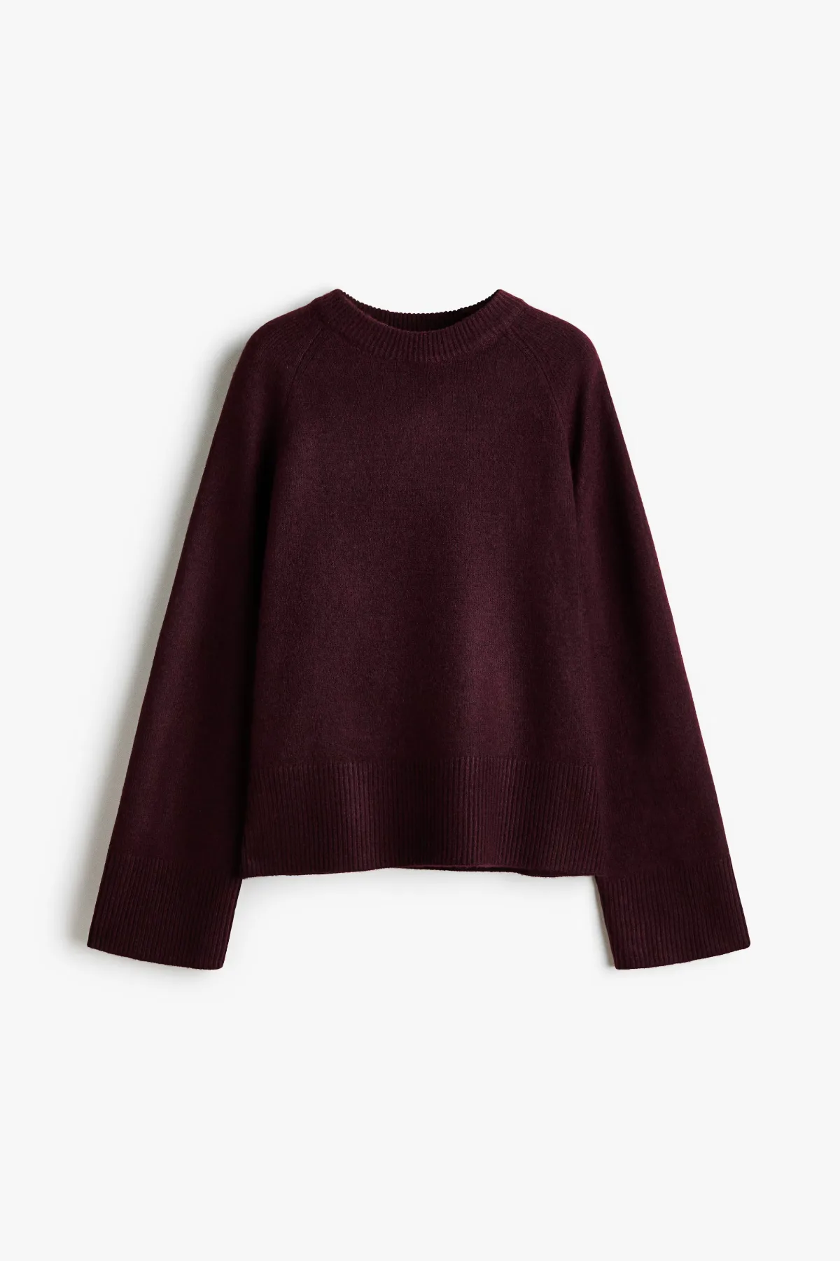 Raglan-Sleeved Sweater