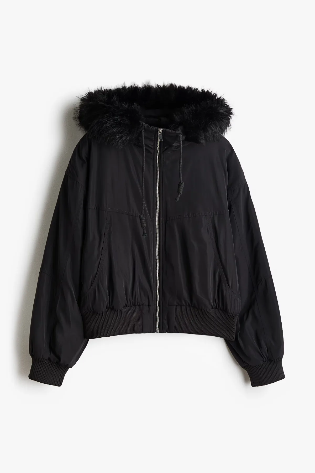 Hooded Bomber Jacket by H&M