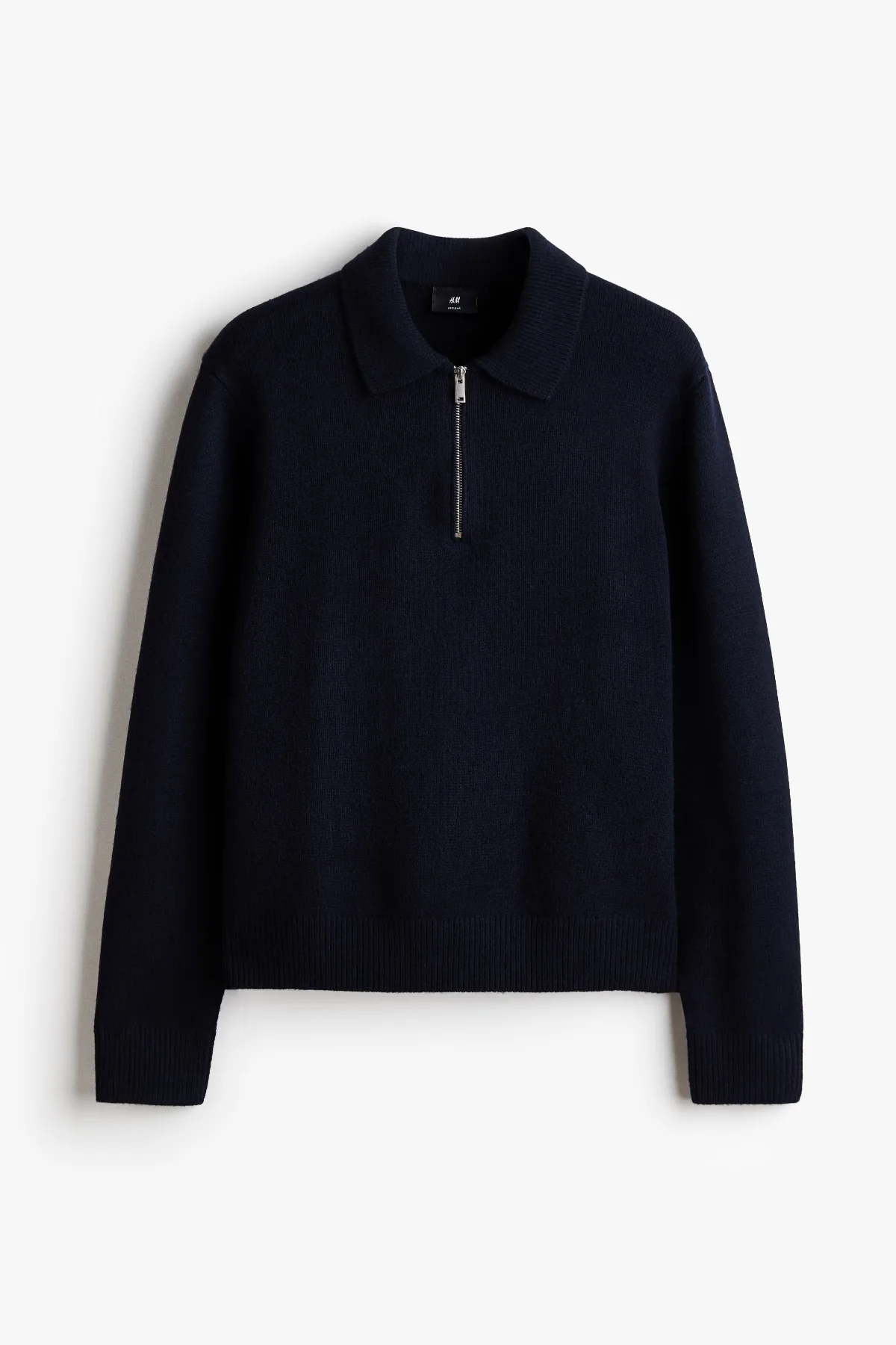 Regular-Fit Wool Polo Shirt by H&M