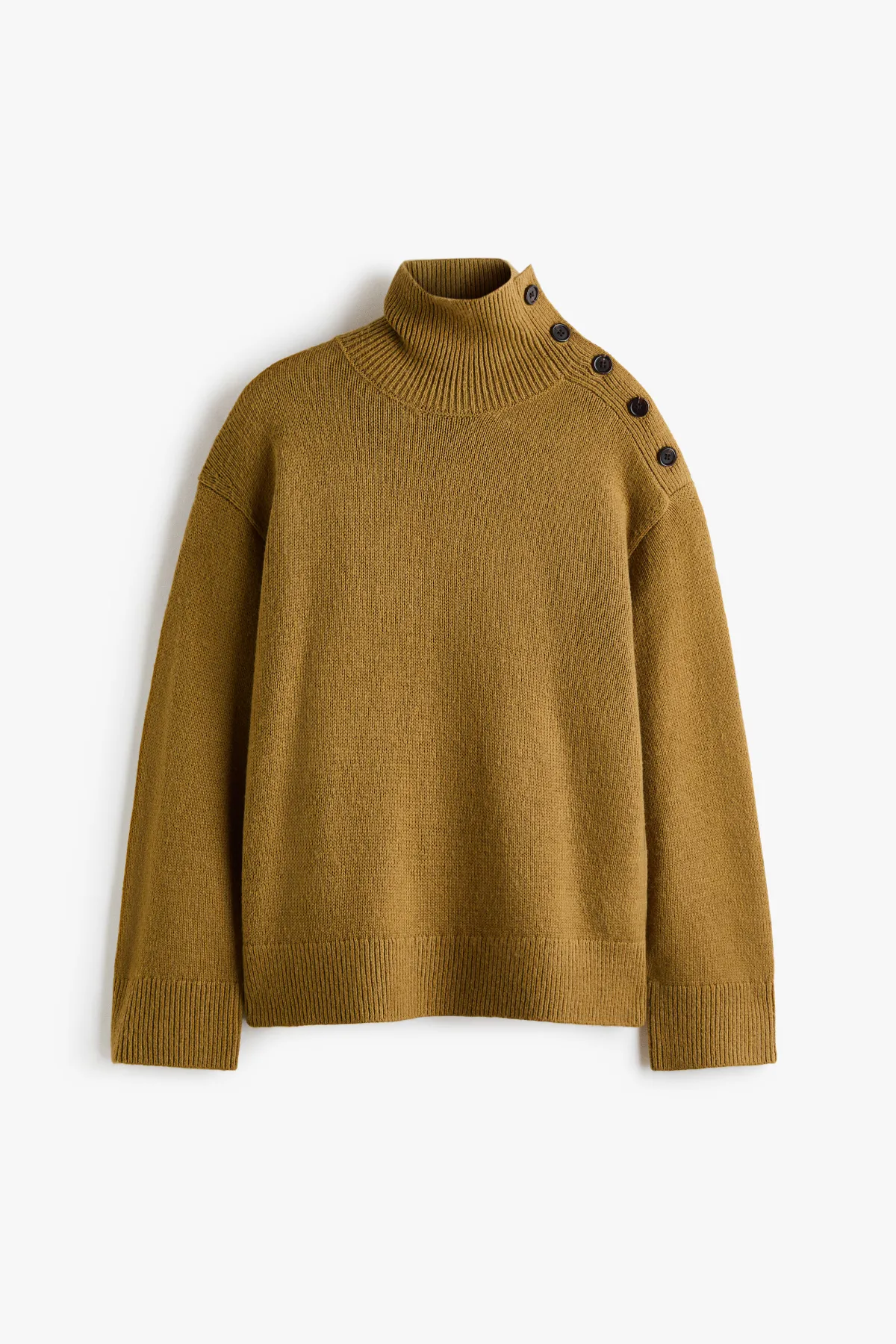 Button-Detail Sweater by H&M