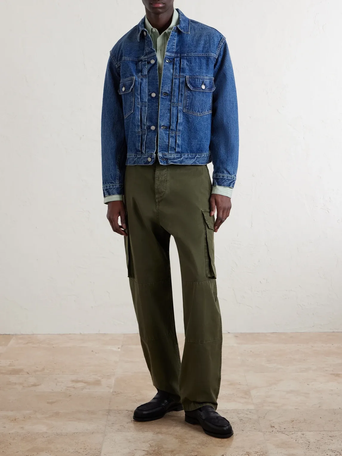Selvedge Denim Jacket by Orslow