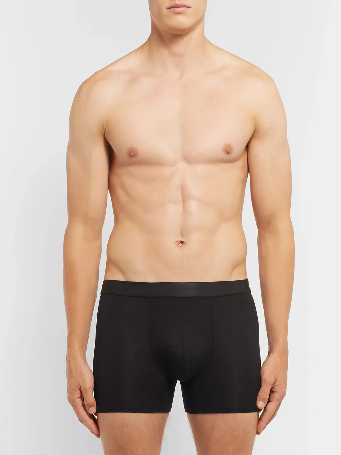 Three-Pack Stretch-Lyocell Boxer Briefs by Cdlp