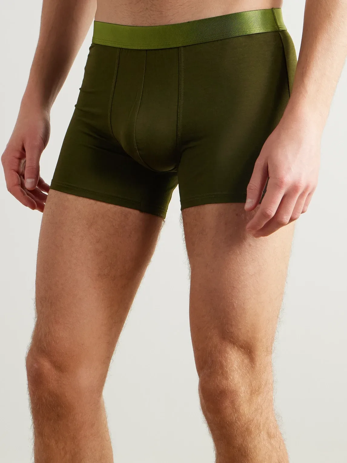 Three-Pack Stretch-TENCEL Lyocell Boxer Briefs by Cdlp