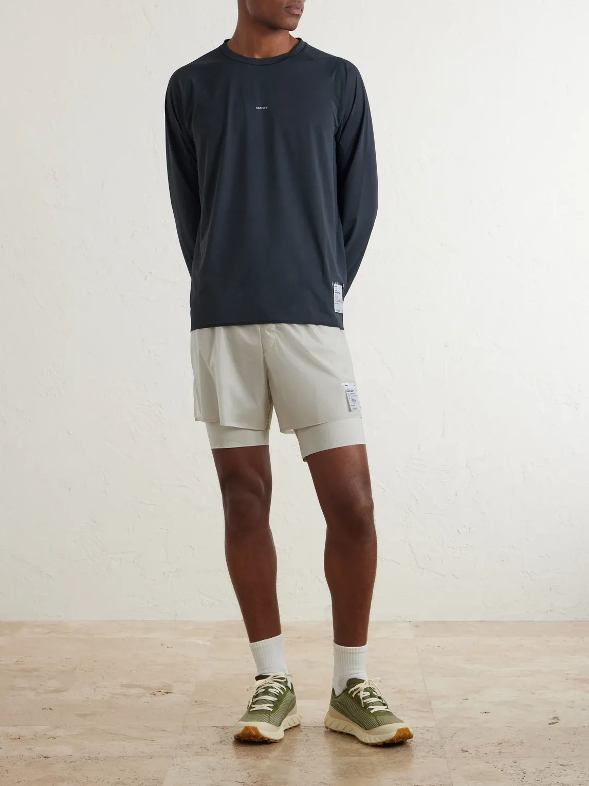 Desert Straight-Leg HeatCrush Running Shorts by Satisfy