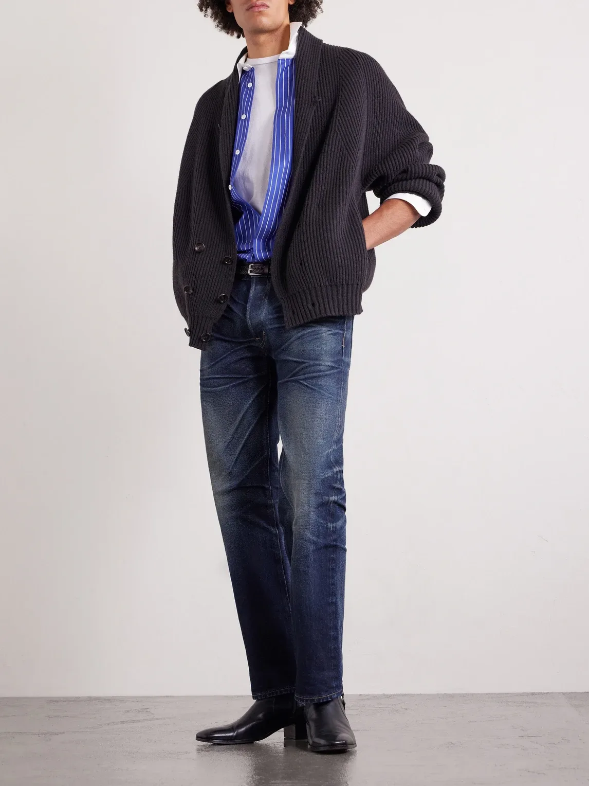 Straight-Leg Selvedge Jeans by Tom Ford