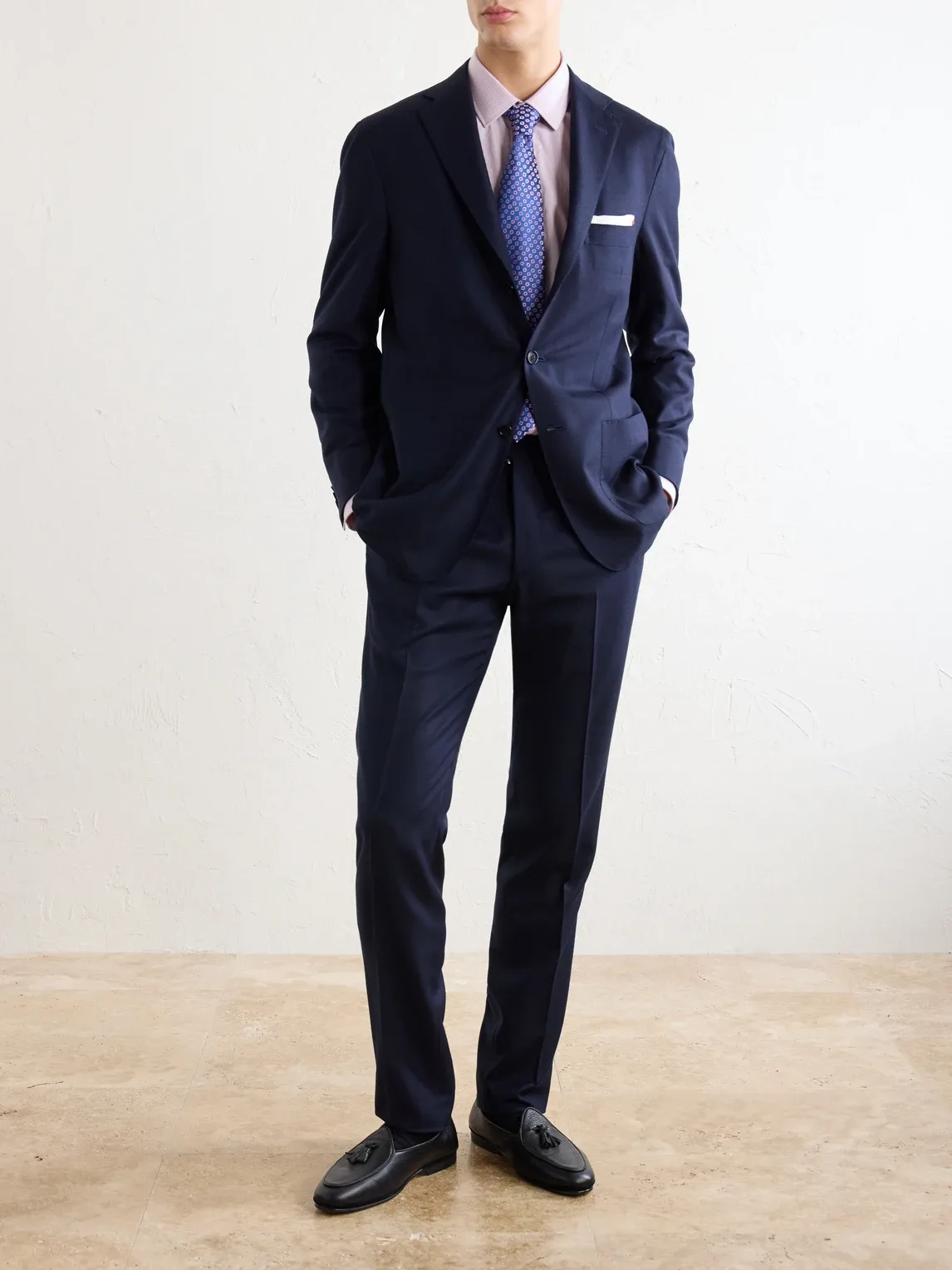 Virgin Wool Suit Jacket by Kiton