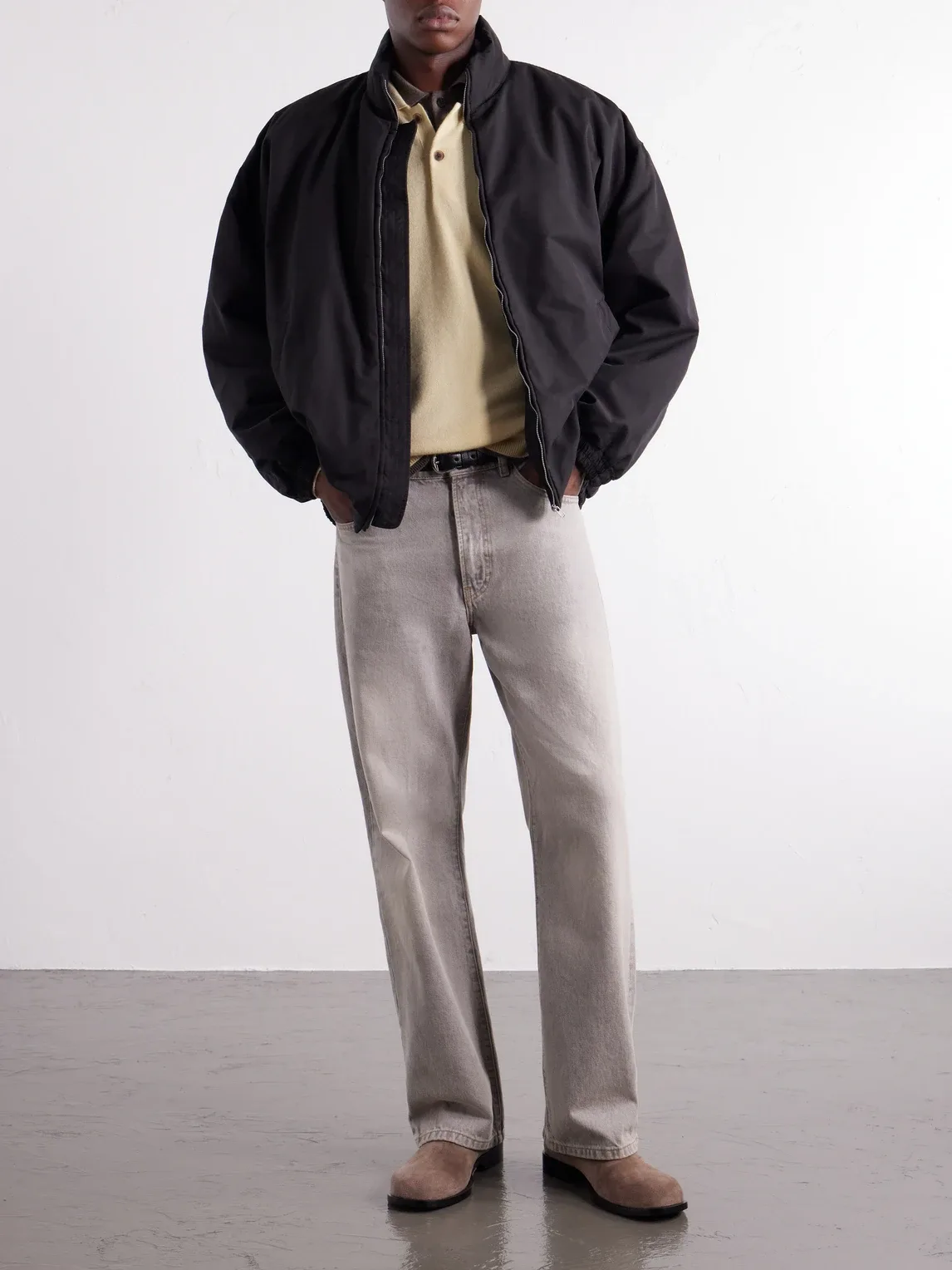 Cashmere Polo Sweater by Ssstein