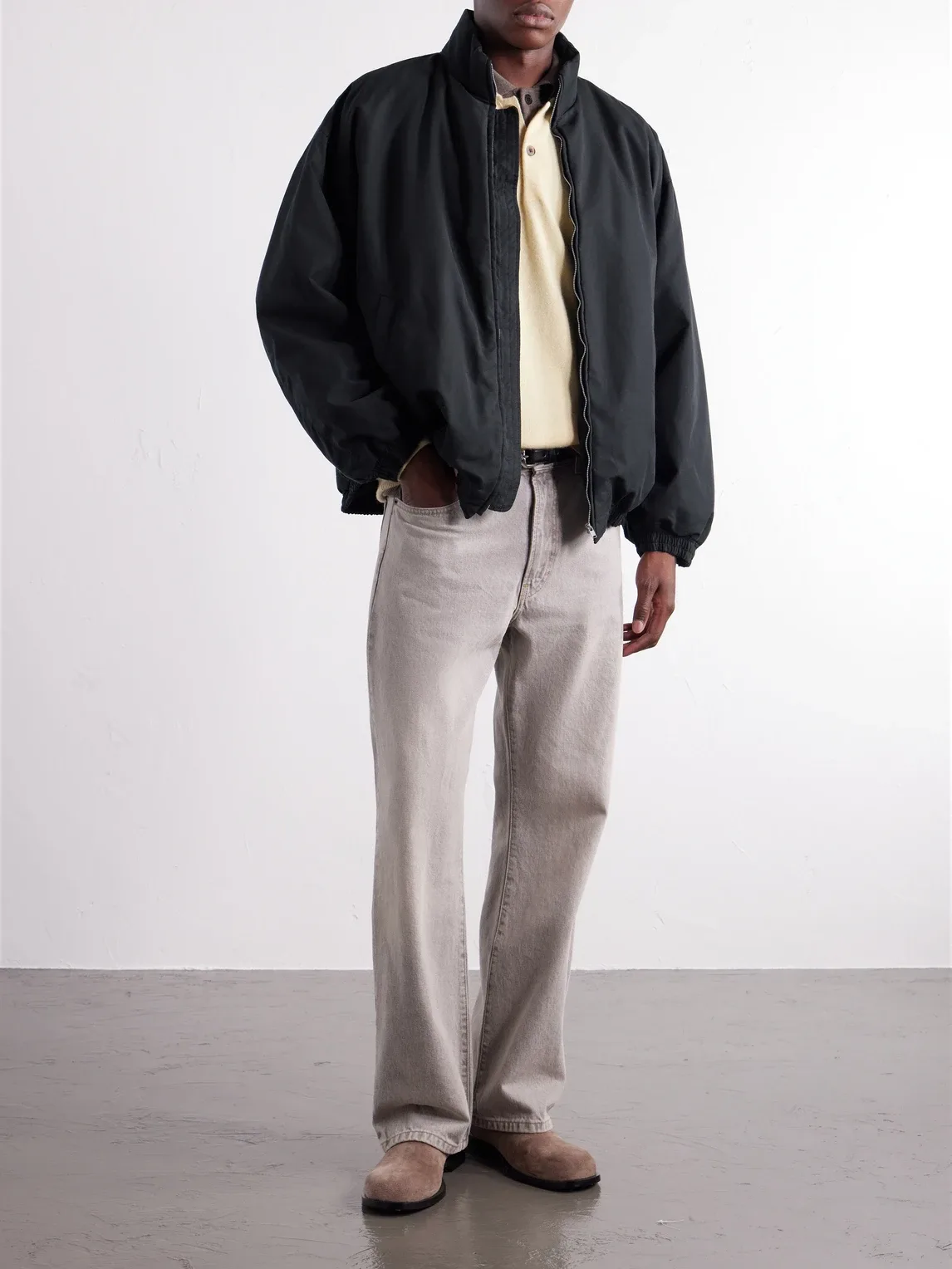 Gathered Cotton-Blend Shell Jacket by Ssstein