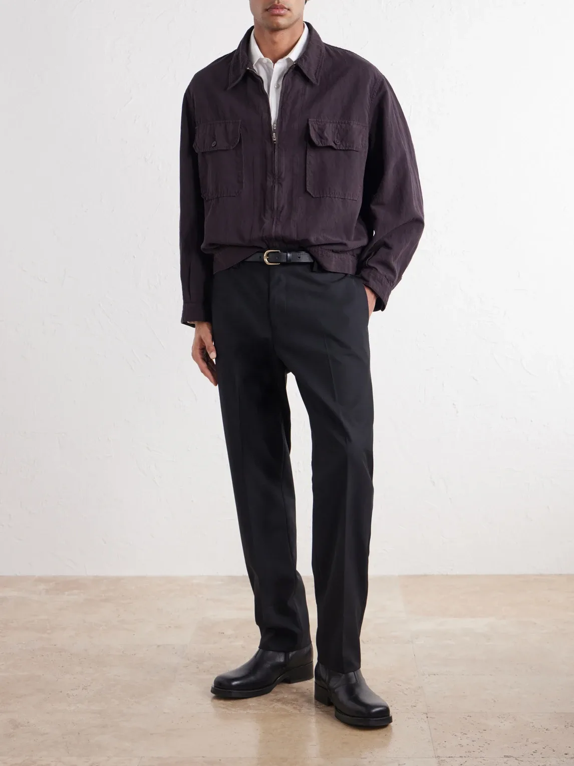 Brendan 10037 Straight-Leg Woven Trousers by Nn07