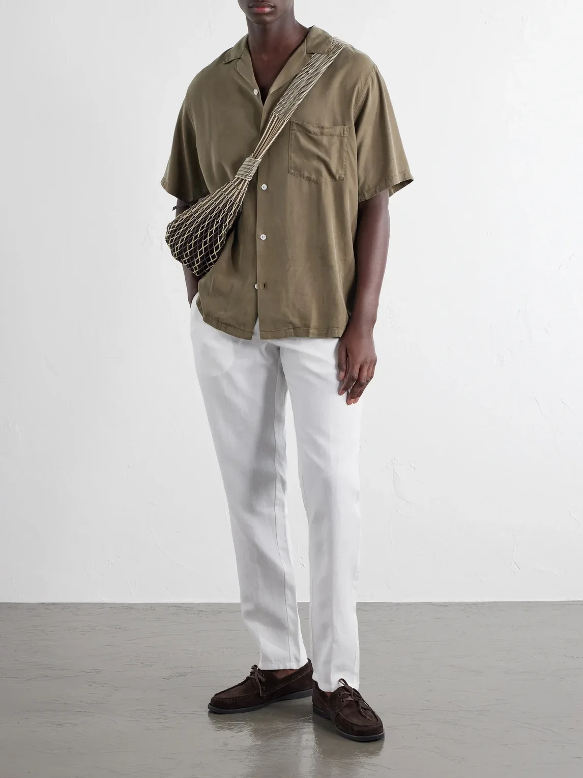 Cornell Straight-Leg Linen Trousers by Orlebar Brown