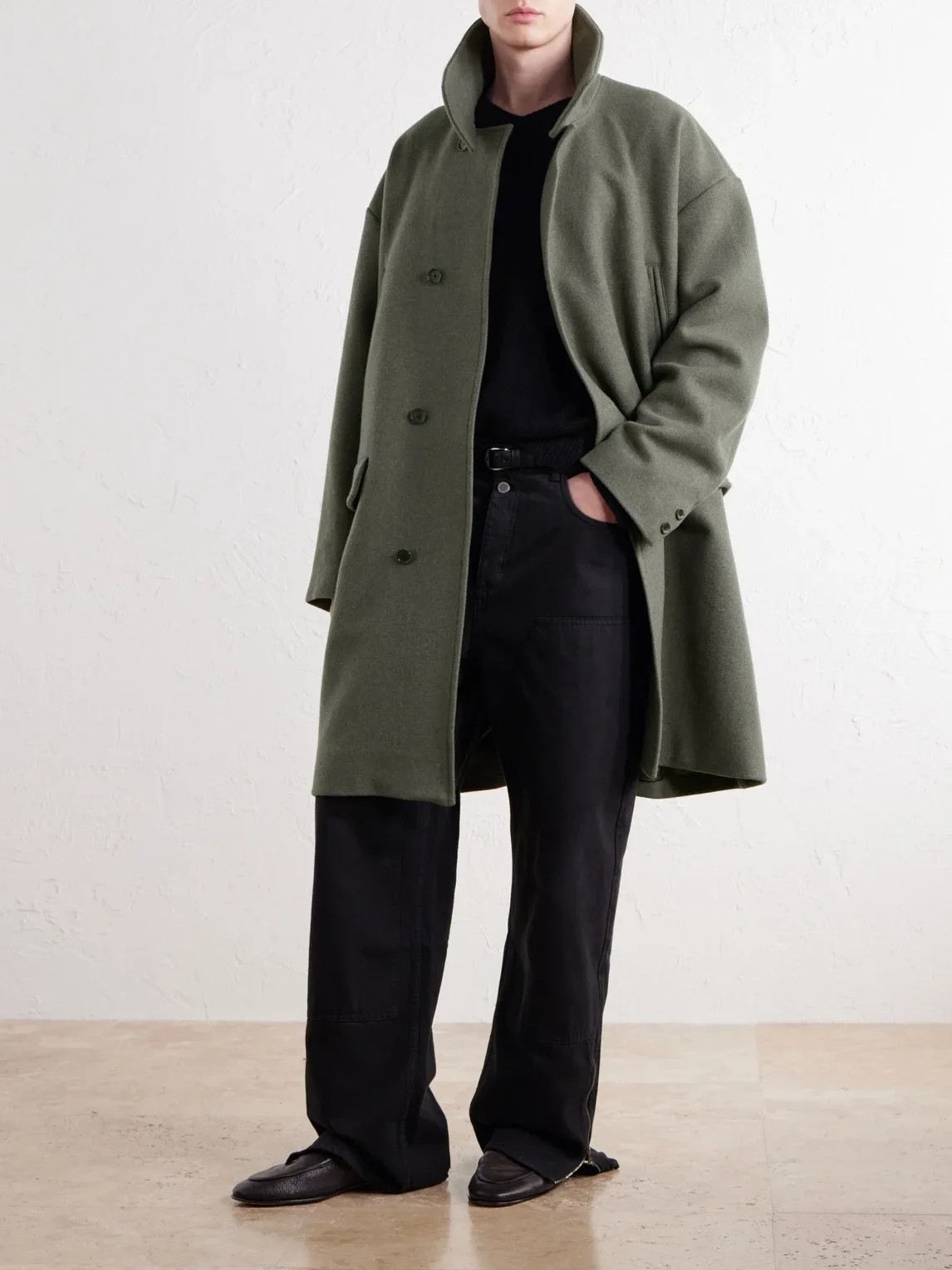 Anso Wool and Cashmere-Blend Felt Coat by A Kind of Guise