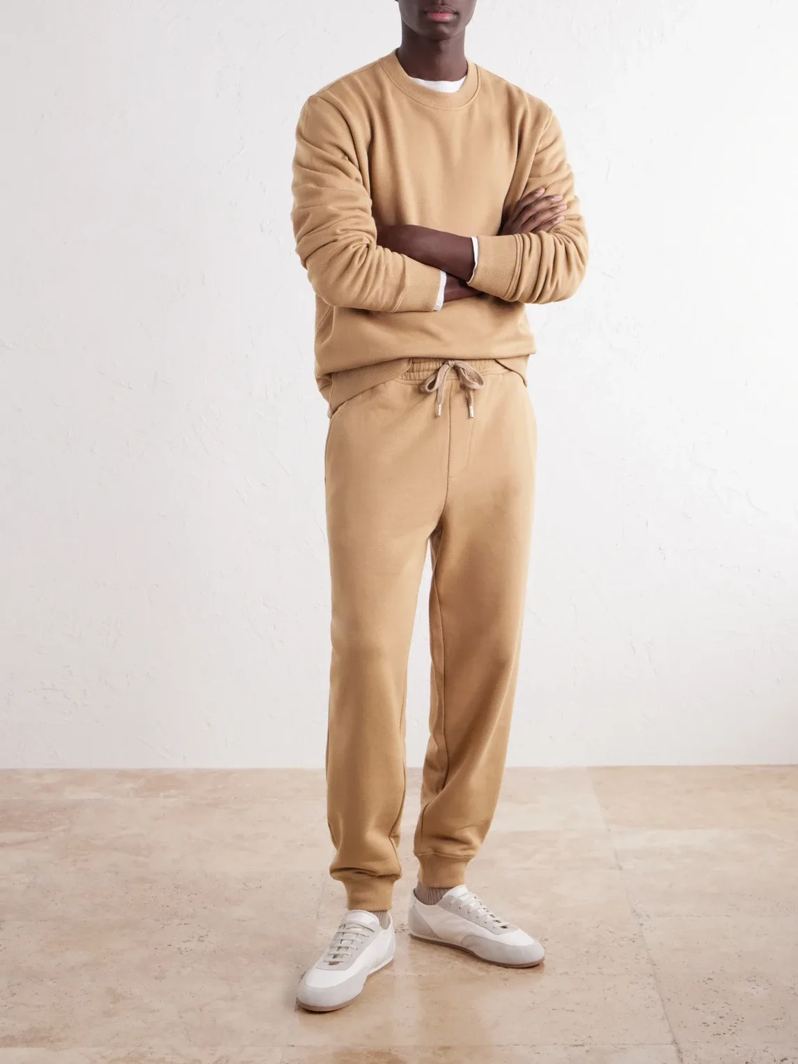 Zanone Tapered Cotton and Cashmere-Blend Jersey Sweatpants by Slowear