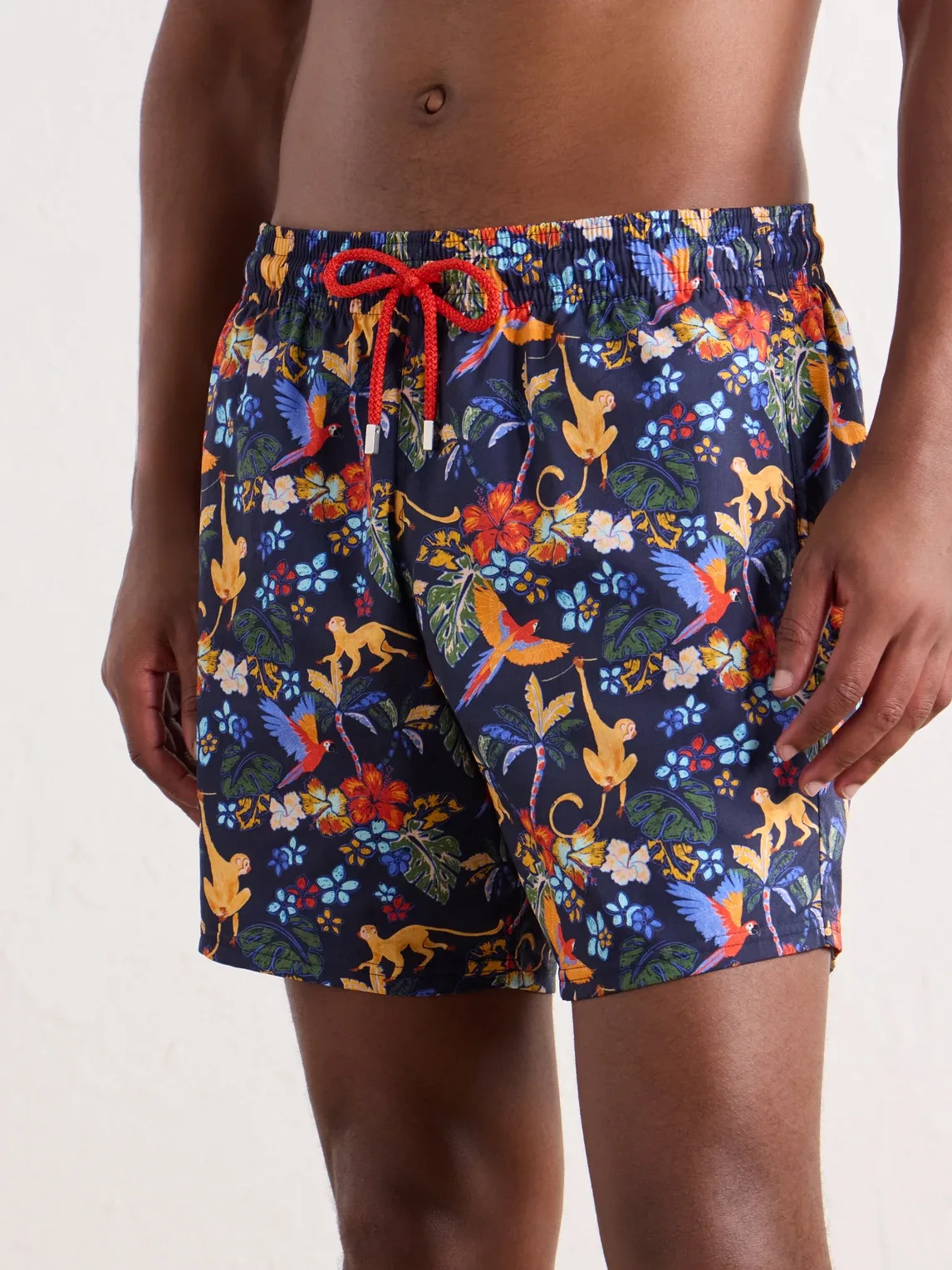 Moorise Straight-Leg Short-Length Printed Recycled Shell Swim Shorts by Vilebrequin