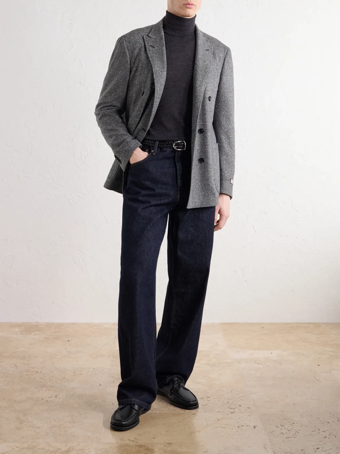 Wool Rollneck Sweater by Canali