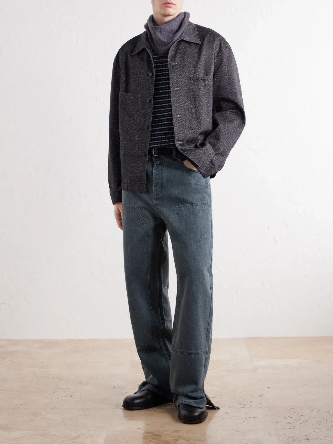 Carpintero Flared Double-Knee Jeans