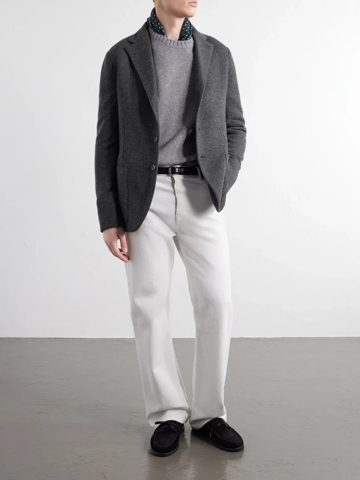 Unstructured Wool and Cashmere-Blend Blazer by Anderson & Sheppard