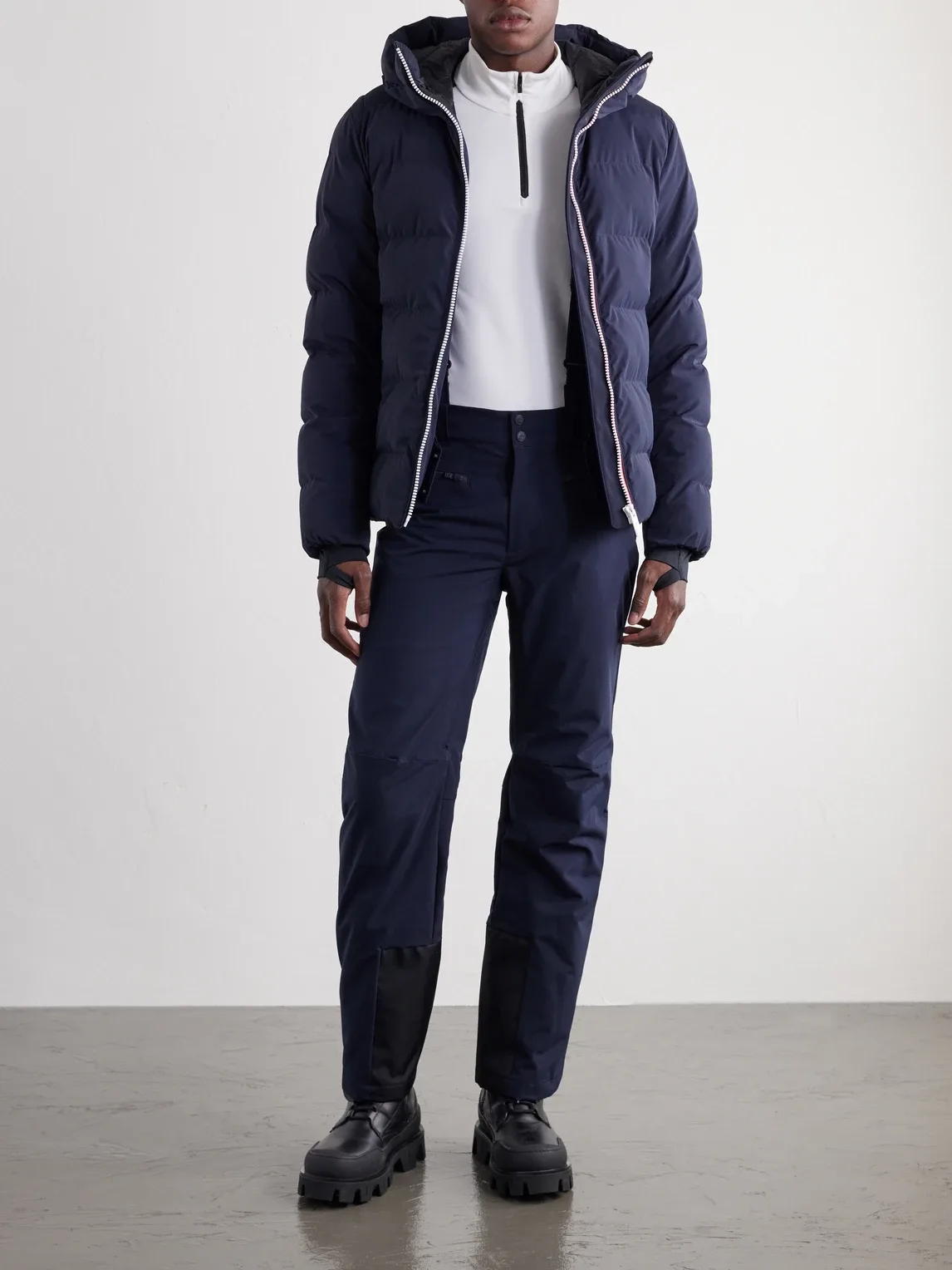Alpille IV Tech Stretch-Jersey Half-Zip Ski Base Layer by Fusalp