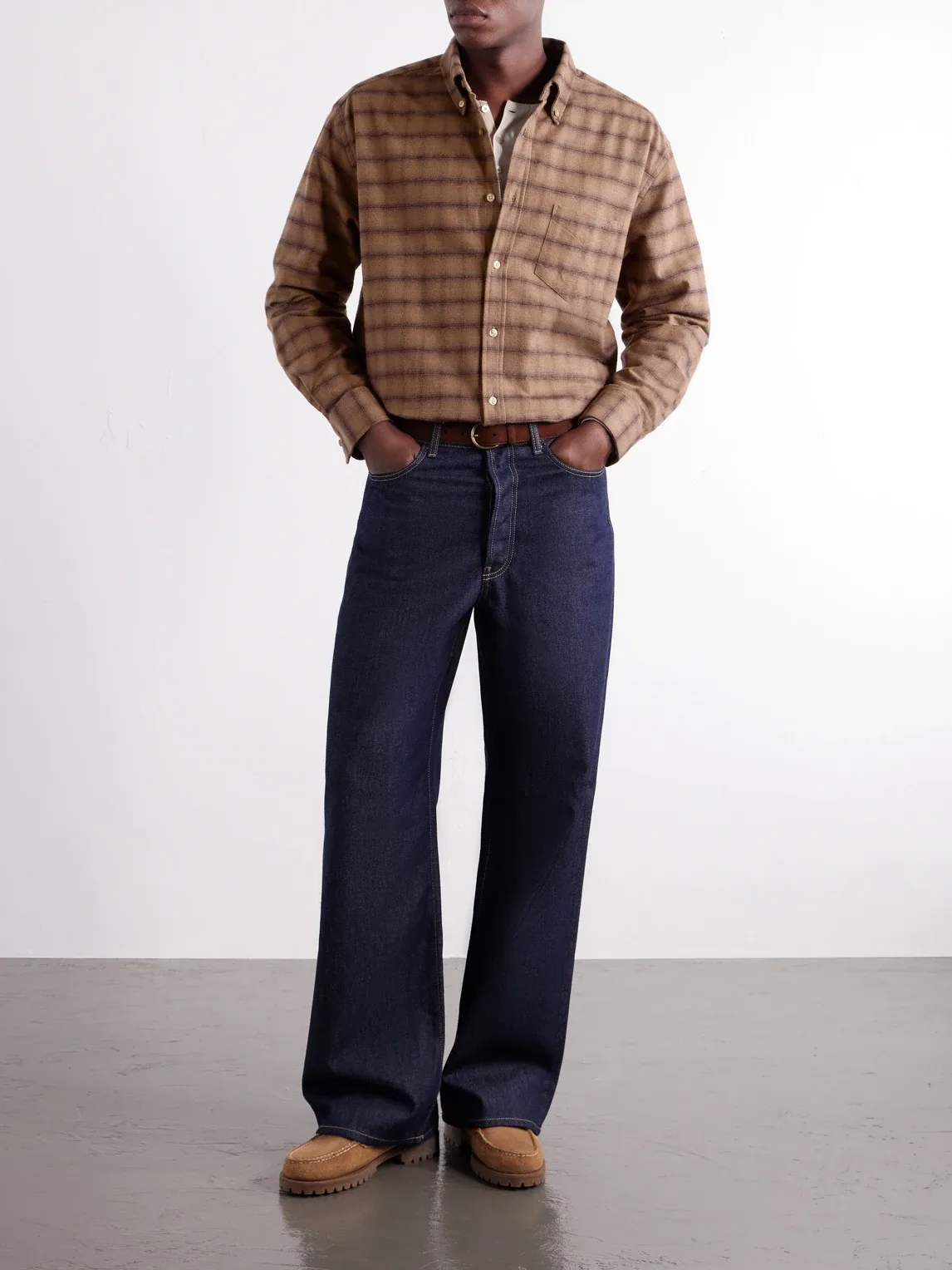 Camila Oversized Checked Cotton-Flannel Shirt by Portuguese Flannel