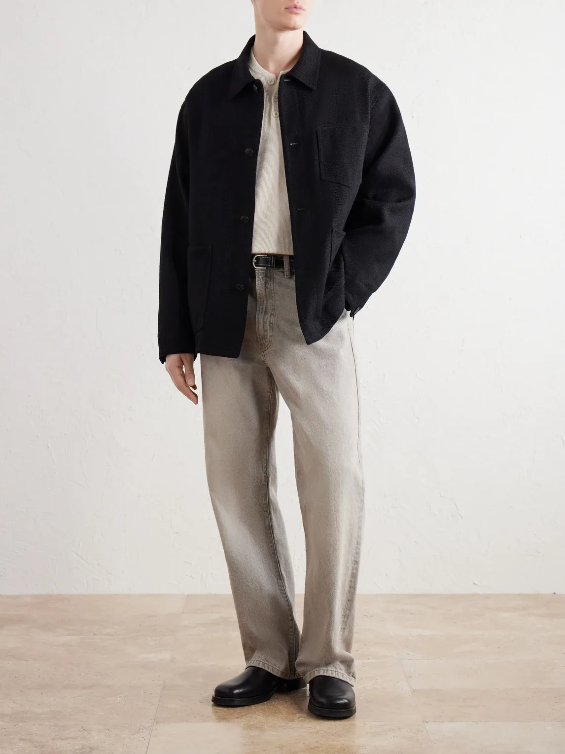 Baker Textured Wool and Linen-Blend Jacket by Visvim
