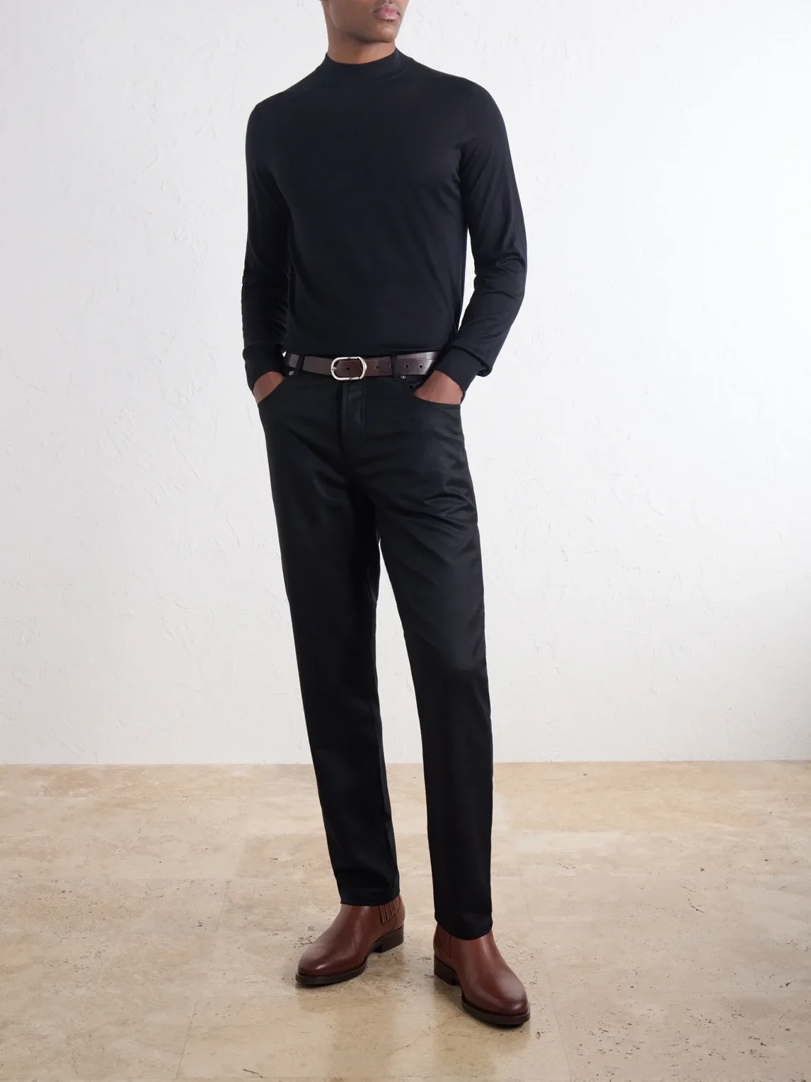 Silk and Cotton-Blend Rollneck Sweater by Brunello Cucinelli