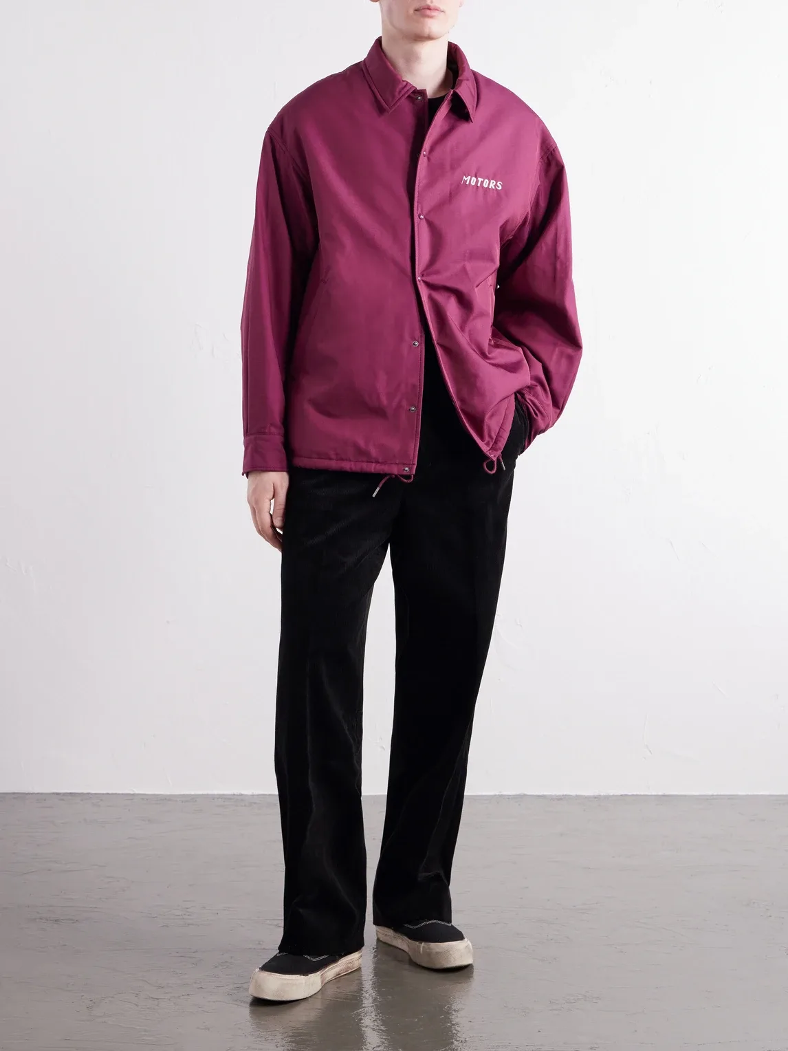 Embroidered Wool and Silk-Blend-Twill Jacket by Visvim