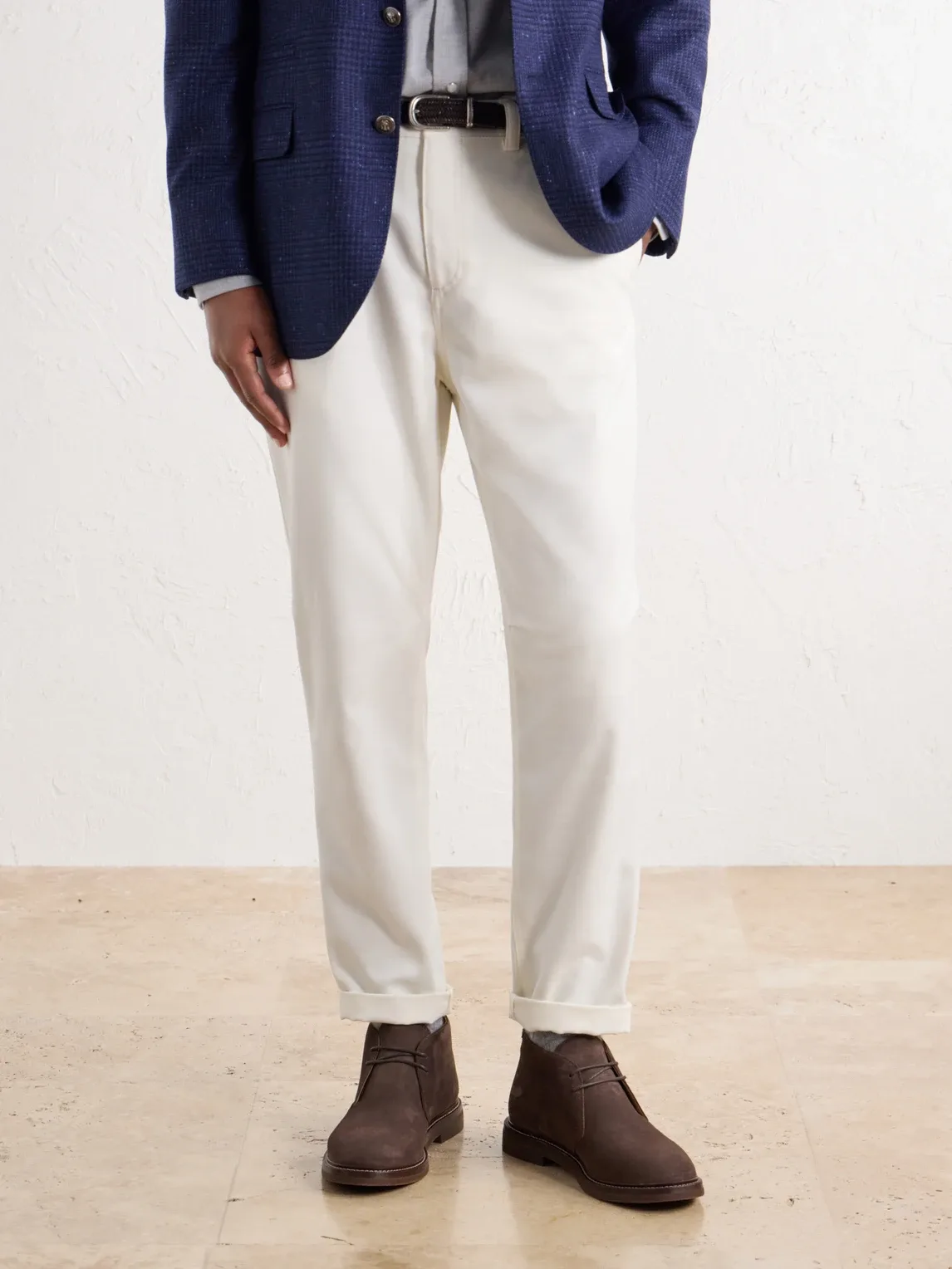 Suede Desert Boots by Brunello Cucinelli