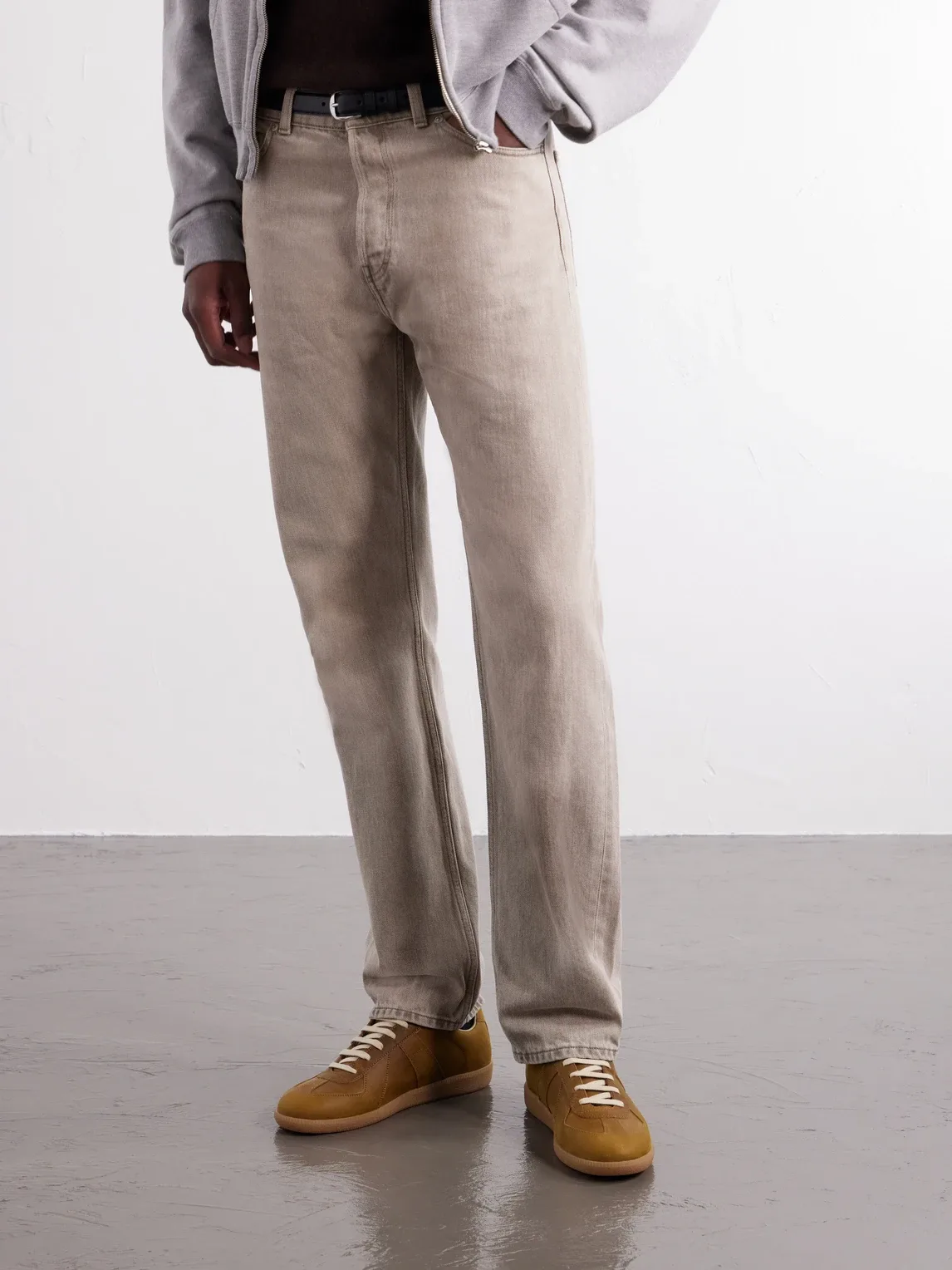 Replica Leather Sneakers by Maison Margiela