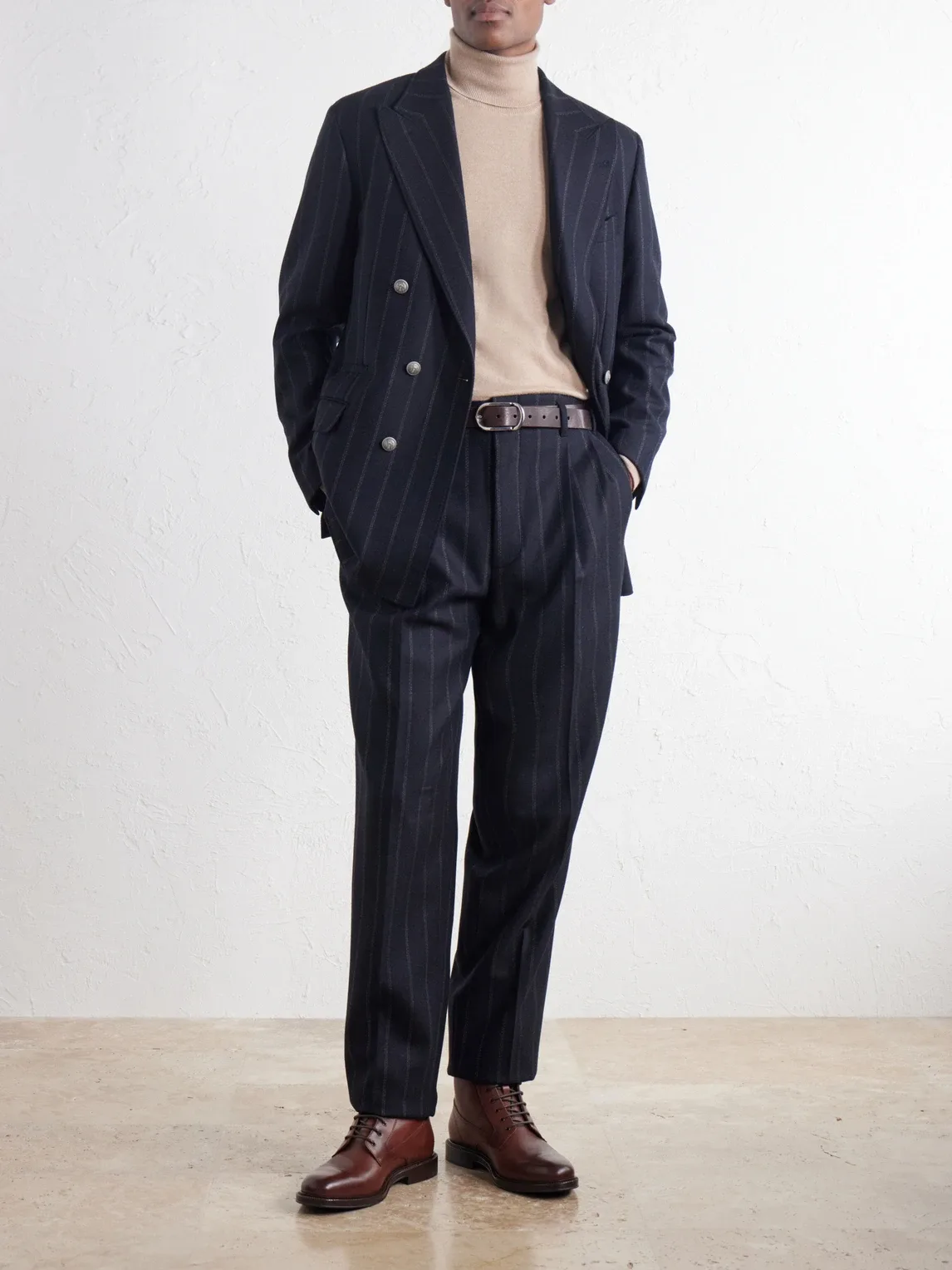 Cashmere Rollneck Sweater by Brunello Cucinelli