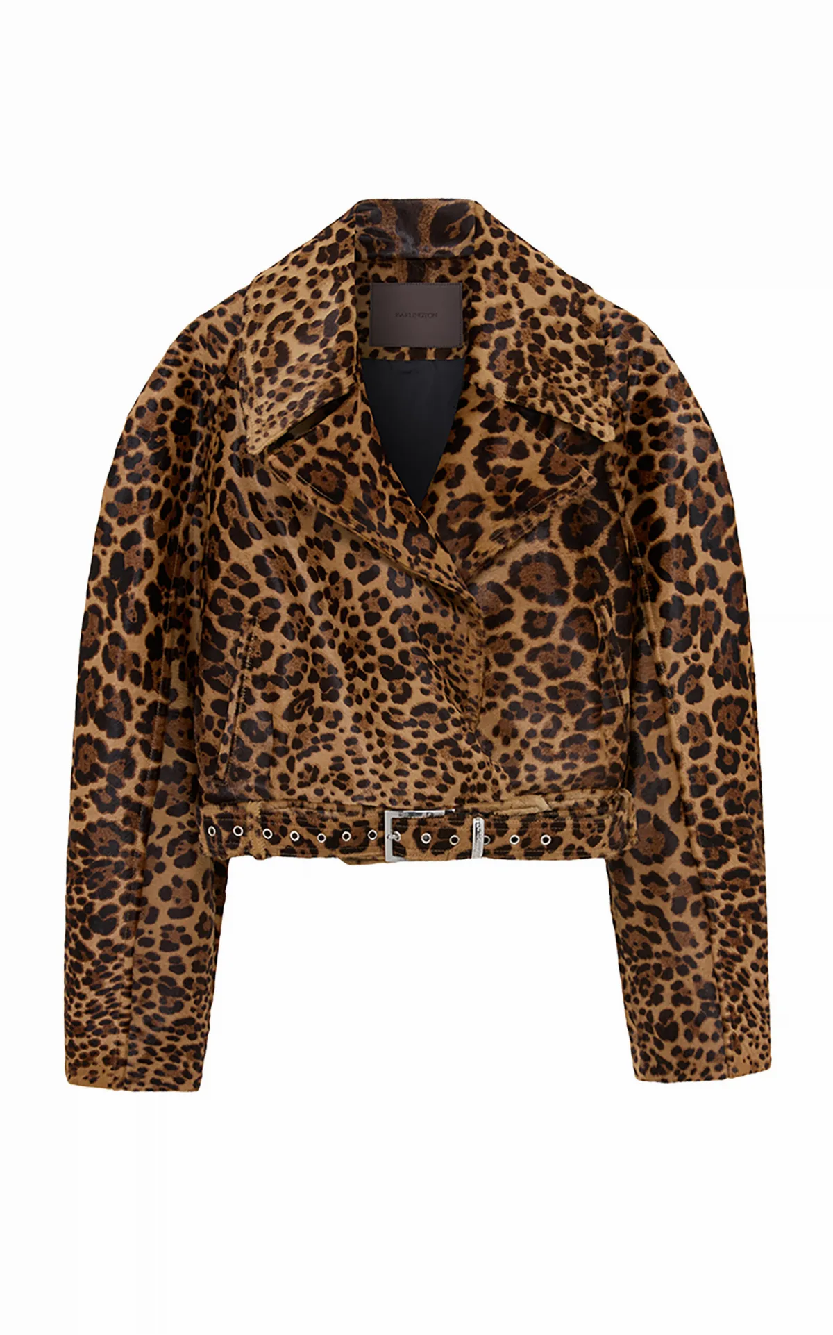 Nolan Belted Leather Jacket by 16arlington