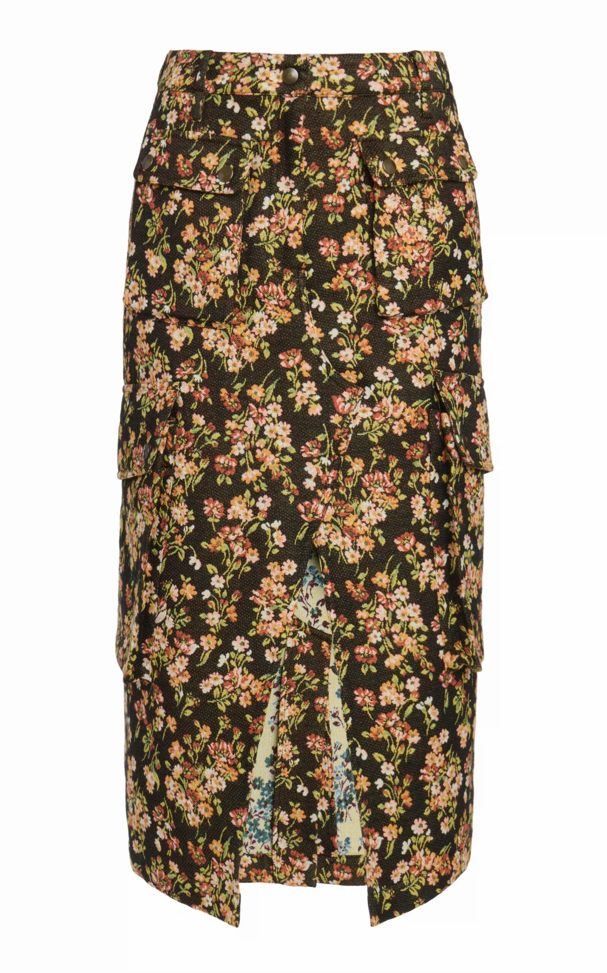 Sersy Cotton-Blend Midi Skirt by Dries Van Noten