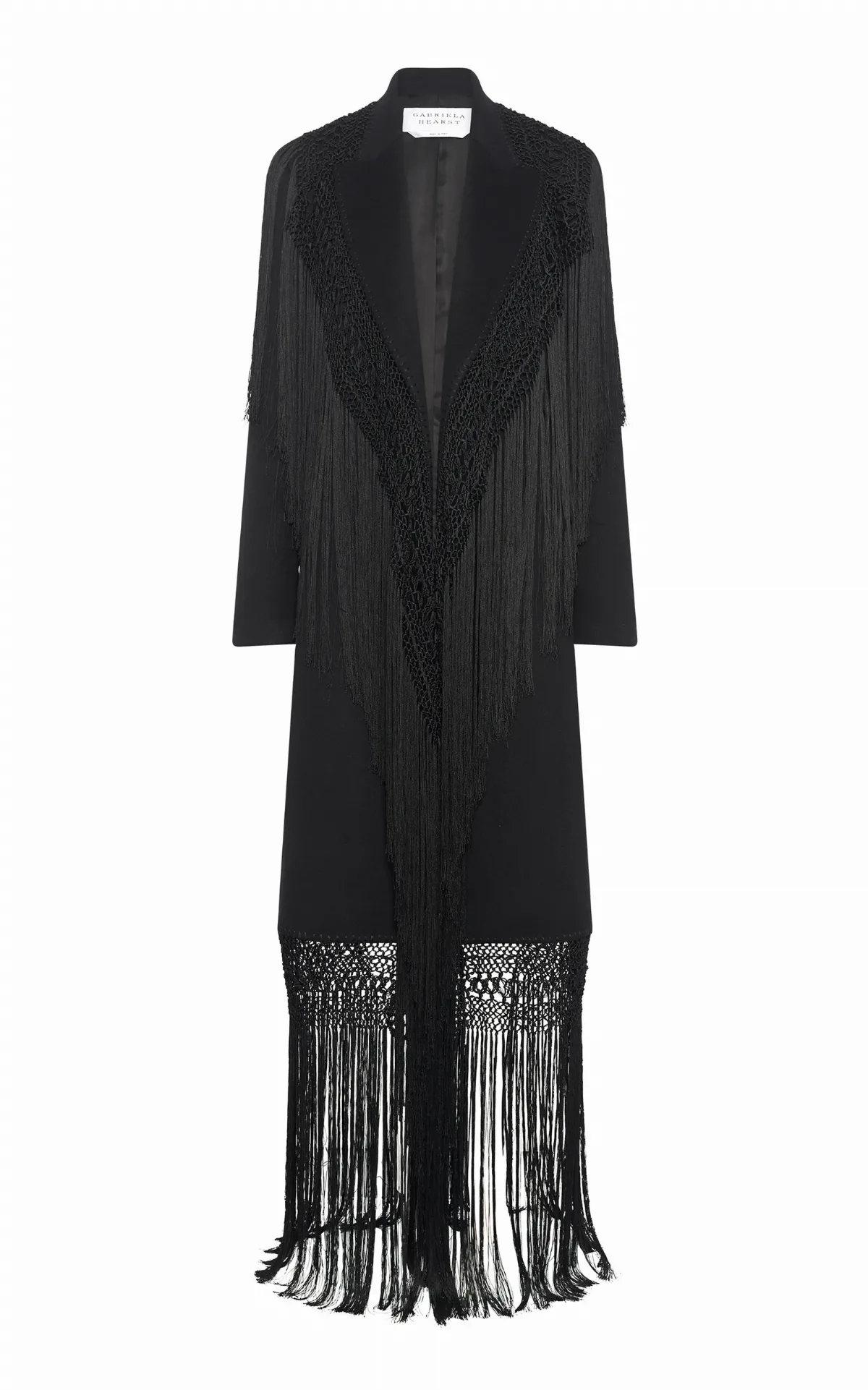 Mcaffrey Embroidered Recycled-Cashmere Coat by Gabriela Hearst