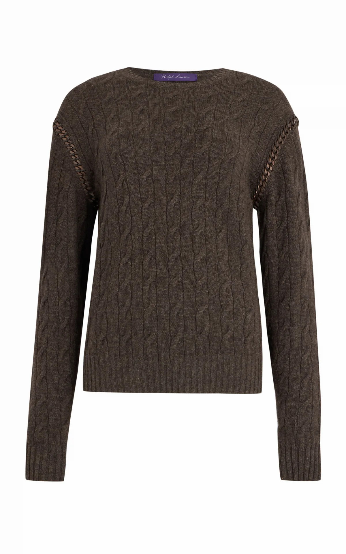Cable-Knit Cashmere Sweater by Ralph Lauren