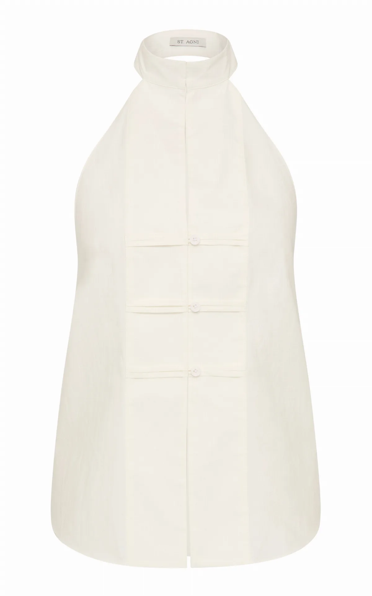 Mandarin Halter Top by St Agni