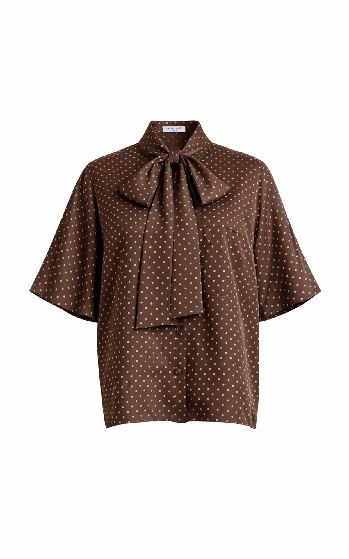 Blake Zebra Silk Top by Franoise
