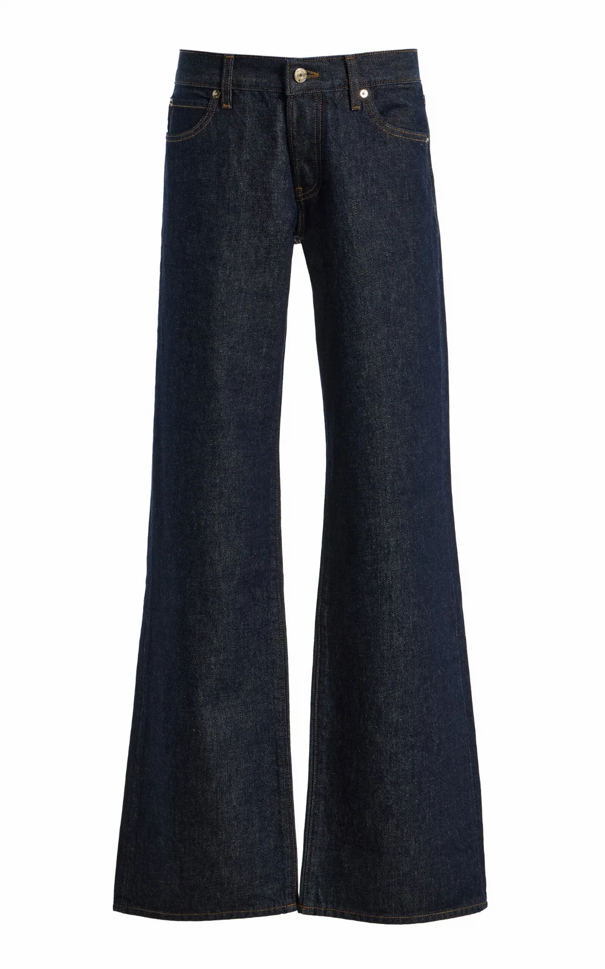FRAME x Amelia Gray the Gray Rigid Low-Rise Bootcut Jeans by FRAME