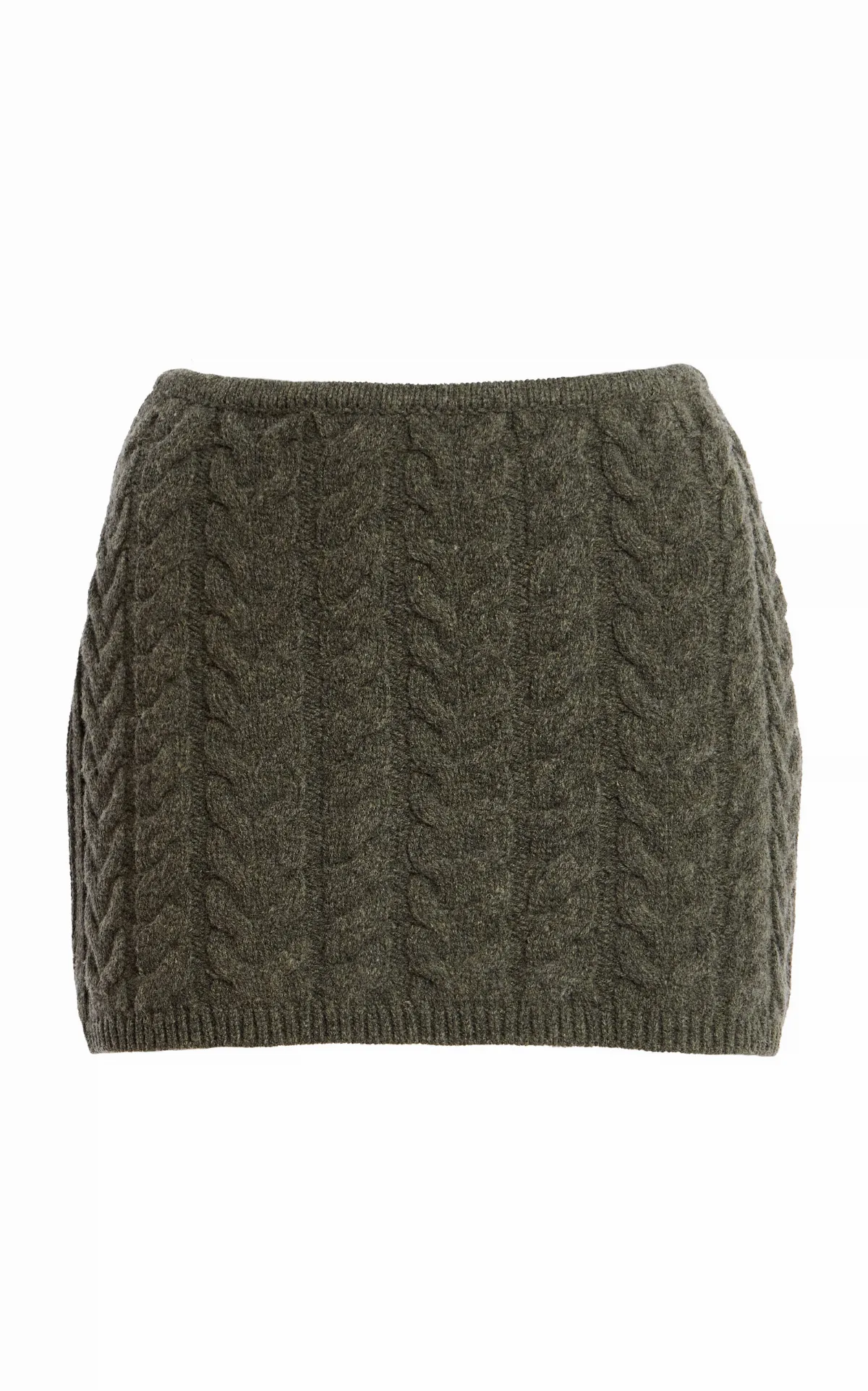 Lola Wool-Cashmere Mini Skirt by Ulla Johnson