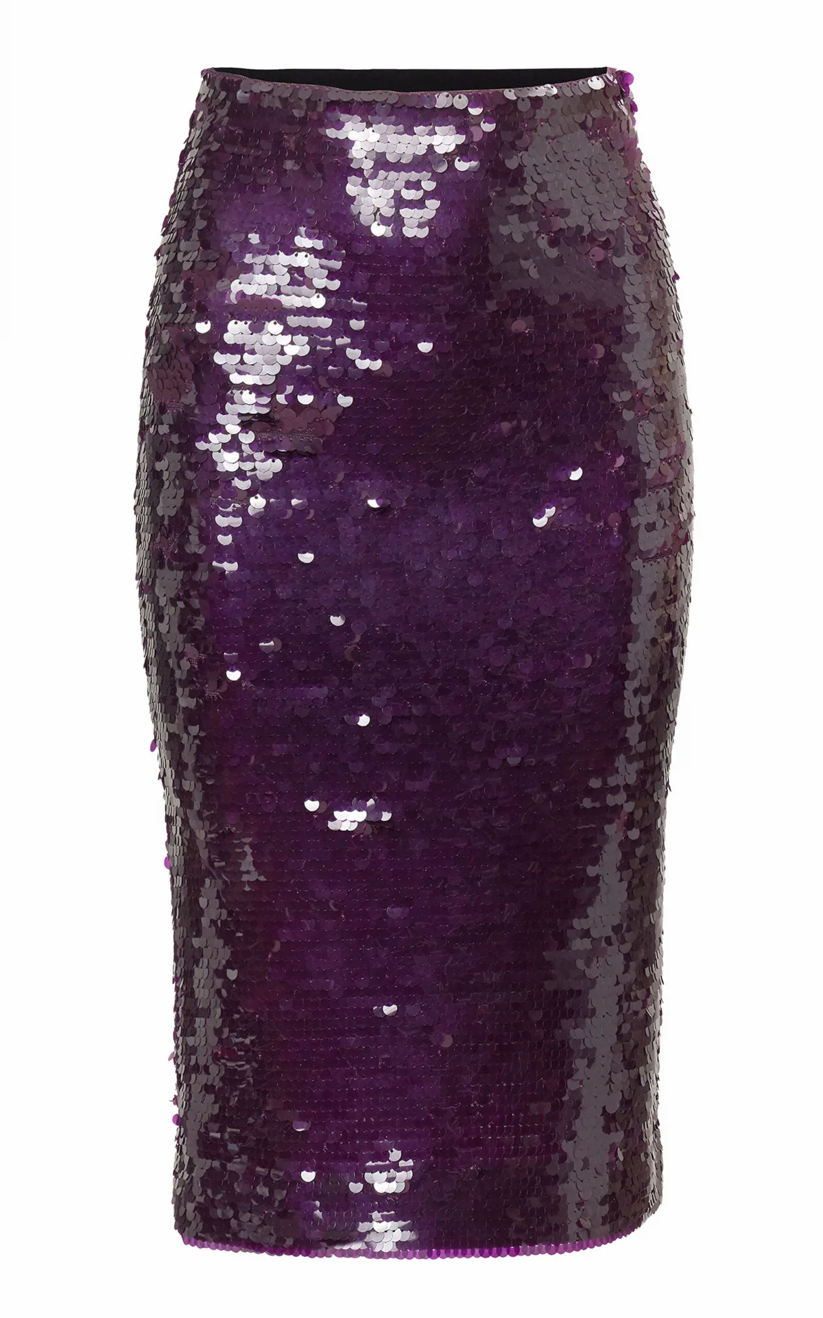 Sequined Midi Pencil Skirt