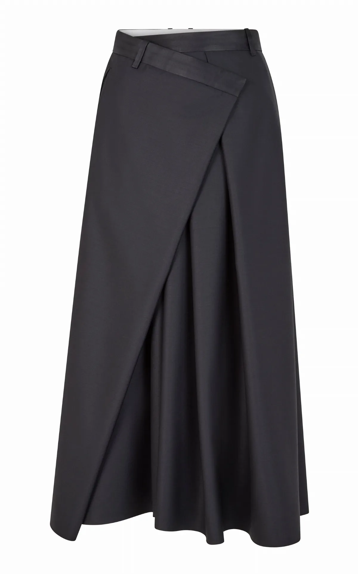 Tetchan Wool-Blend Maxi Skirt by Heirlome