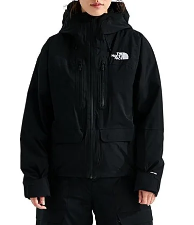 Powstar Attached Adjustable Hooded Chin Guard Zip Front Jacket by The North Face
