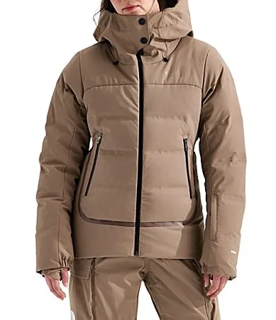 Cirque Attached Hood Zip Front Down Jacket by The North Face