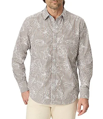 Darien Long Sleeve Woven Shirt by Robert Graham