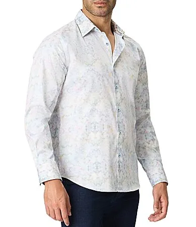 Dewitt Long Sleeve Woven Shirt by Robert Graham
