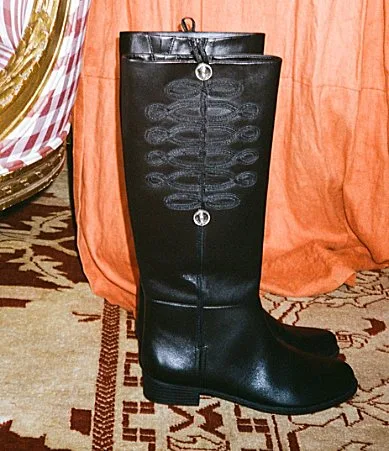 Gianni Bini x Hadley Greene Roch Leather Band Jacket Riding Boots by Gianni Bini