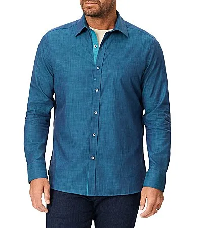 Kerrington Long Sleeve Woven Shirt by Robert Graham