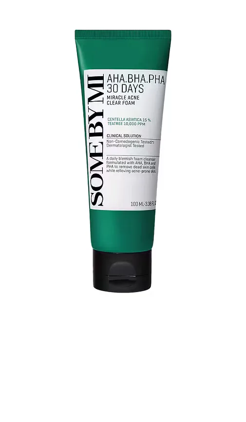 Aha Bha Pha 30 Days Miracle Acne Clear Foam by Some by Mi