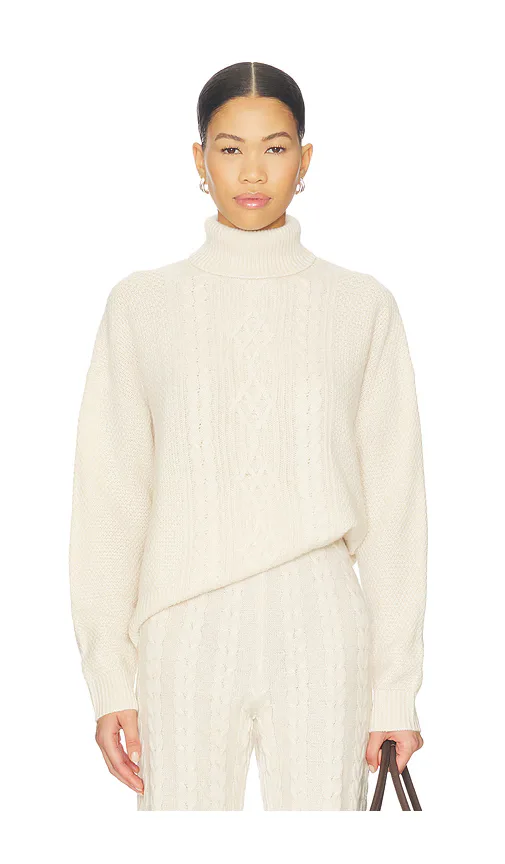 Cashmere Knit Roll Neck Jumper by Aexae