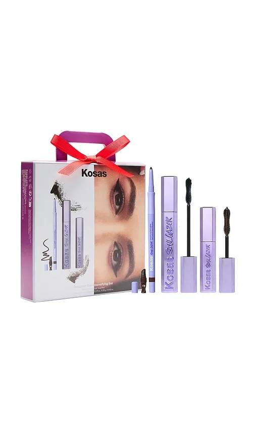 Soulgazer Eye-Intensifying Mascara and Eyeliner Gift Set by Kosas
