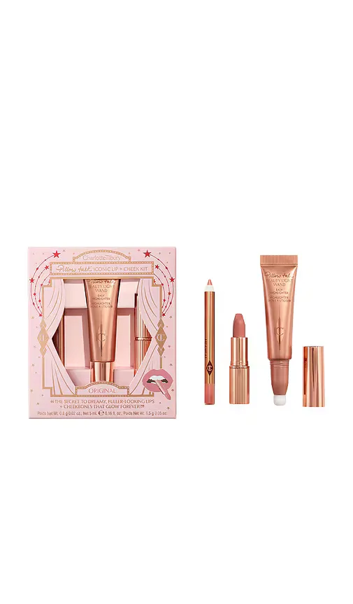 Pillow Talk Iconic Lip + Cheek Kit by Charlotte Tilbury
